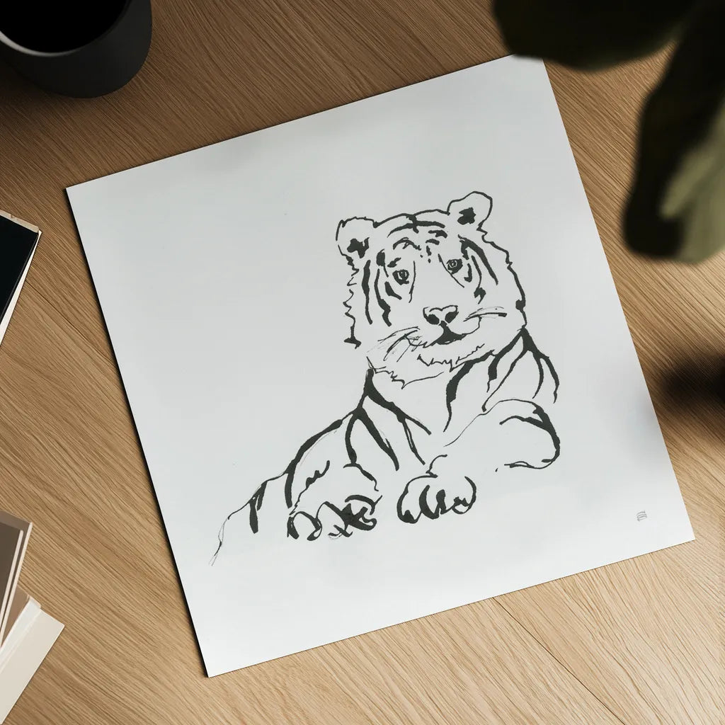 African Animals IV by Chris Paschke. Shown as a detailed flat fine art print, highlighting archival giclee quality. Available as an archival giclee rolled canvas, fine art paper, or poster print. SKU 65005a.