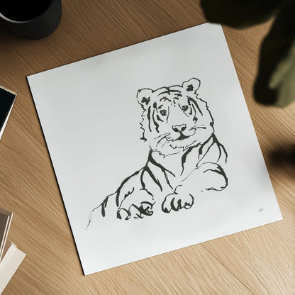 African Animals IV by Chris Paschke. Shown as a detailed flat fine art print, highlighting archival giclee quality. Available as an archival giclee rolled canvas, fine art paper, or poster print. SKU 65005a.