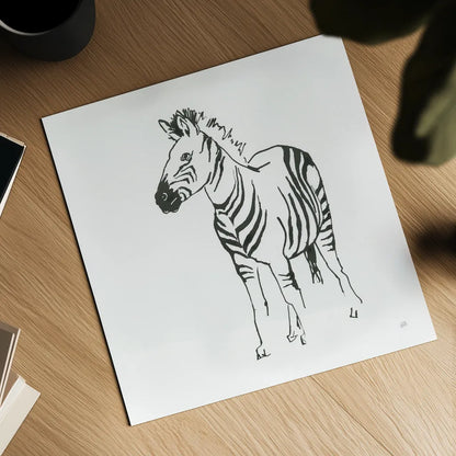 African Animals VII by Chris Paschke. Shown as a detailed flat fine art print, highlighting archival giclee quality. Available as an archival giclee rolled canvas, fine art paper, or poster print. SKU 65008a.