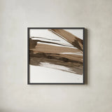 Almost Stripes II by Chris Paschke. Shown in a sleek black glass frame for a contemporary gallery look. Available as an archival giclee rolled canvas, fine art paper, or poster print. SKU 78120a.