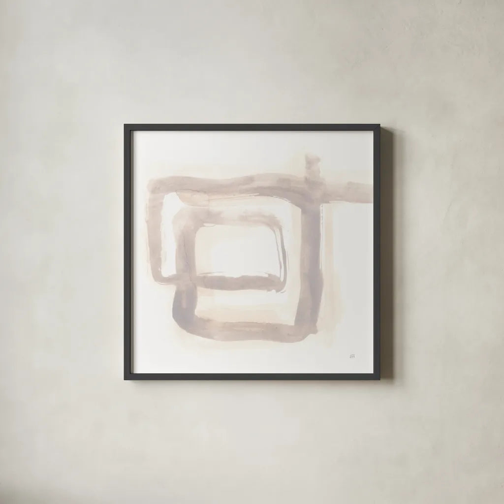 Almost There II by Chris Paschke. Shown in a sleek black glass frame for a contemporary gallery look. Available as an archival giclee rolled canvas, fine art paper, or poster print. SKU 70658a.