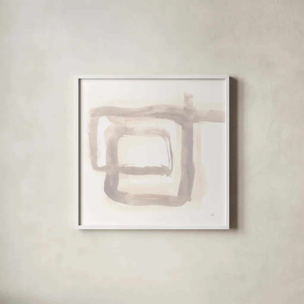 Almost There II by Chris Paschke. Shown in a crisp white glass frame for a clean and minimalist style. Available as an archival giclee rolled canvas, fine art paper, or poster print. SKU 70658a.