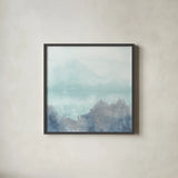 Altered Landscape I by Chris Paschke. Shown in a sleek black glass frame for a contemporary gallery look. Available as an archival giclee rolled canvas, fine art paper, or poster print. SKU 88354a.