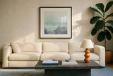 Altered Landscape I by Chris Paschke. Displayed in a glass frame with matte in a clean modern living room. Available as an archival giclee rolled canvas, fine art paper, or poster print. SKU 88354a.