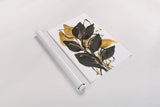 Amber Black and Gold I by Chris Paschke. shown as a rolled paper print. Available as archival giclee rolled canvas, fine art paper, or poster print. SKU 76322h.