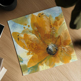 Amber Gold I by Chris Paschke. Shown as a detailed flat fine art print, highlighting archival giclee quality. Available as an archival giclee rolled canvas, fine art paper, or poster print. SKU 59990a.