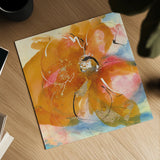 Amber Wash I by Chris Paschke. Shown as a detailed flat fine art print, highlighting archival giclee quality. Available as an archival giclee rolled canvas, fine art paper, or poster print. SKU 59994a.