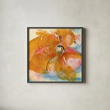 Amber Wash I by Chris Paschke. Shown in a sleek black glass frame for a contemporary gallery look. Available as an archival giclee rolled canvas, fine art paper, or poster print. SKU 59994a.