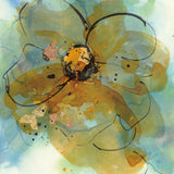 Amber and Leaf II by Chris Paschke. SKU 59997a. Archival Giclee Fine art print for wall decor.