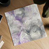 Amethyst Circles II by Chris Paschke. Shown as a detailed flat fine art print, highlighting archival giclee quality. Available as an archival giclee rolled canvas, fine art paper, or poster print. SKU 35260a.