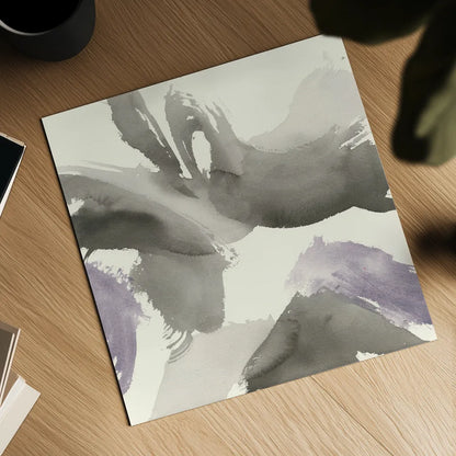 Amethyst Gesture I by Chris Paschke. Shown as a detailed flat fine art print, highlighting archival giclee quality. Available as an archival giclee rolled canvas, fine art paper, or poster print. SKU 44529a.