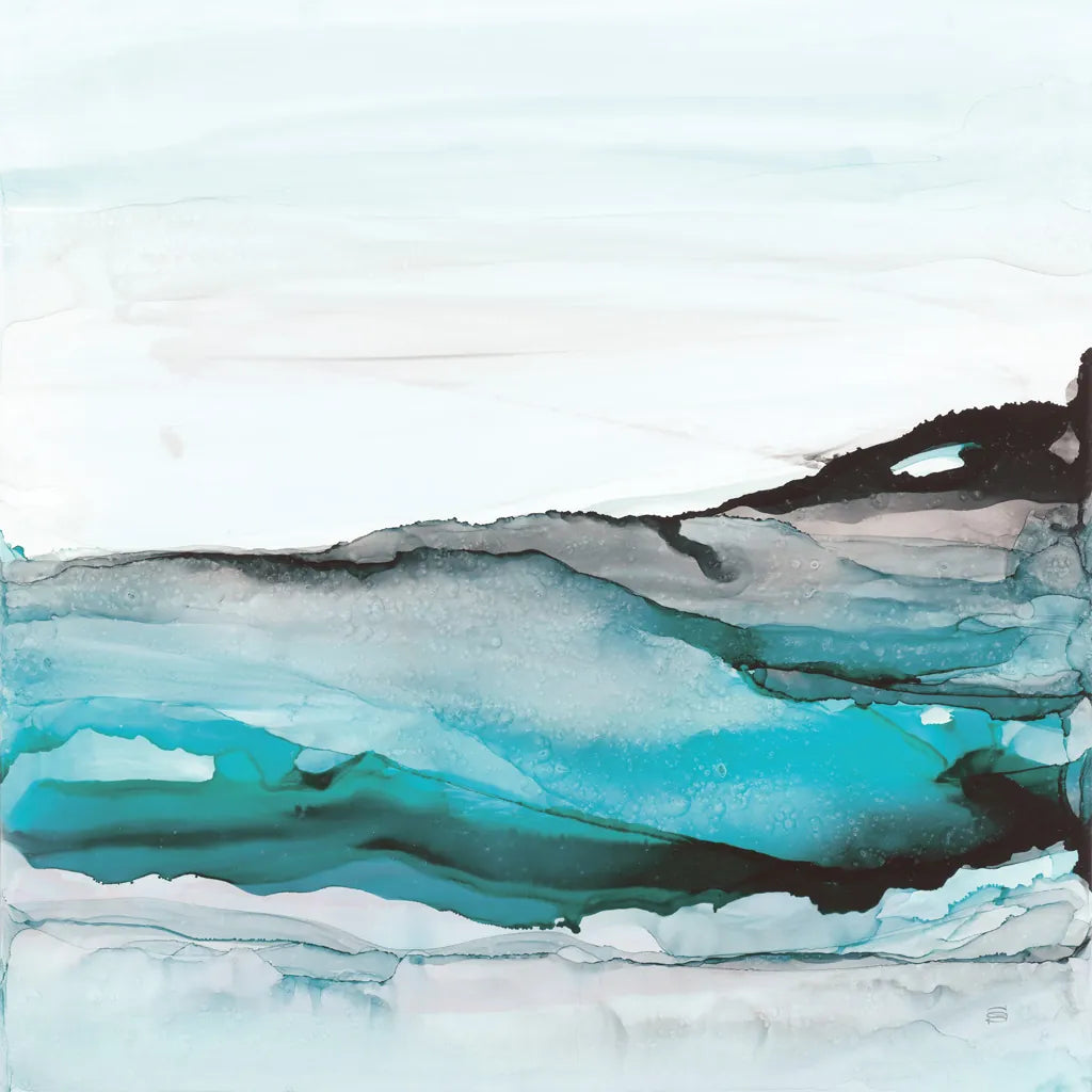 Aquascape I by Chris Paschke. SKU 75106a. Archival Giclee Fine art print for wall decor.