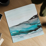 Aquascape I by Chris Paschke. Shown as a detailed flat fine art print, highlighting archival giclee quality. Available as an archival giclee rolled canvas, fine art paper, or poster print. SKU 75106a.
