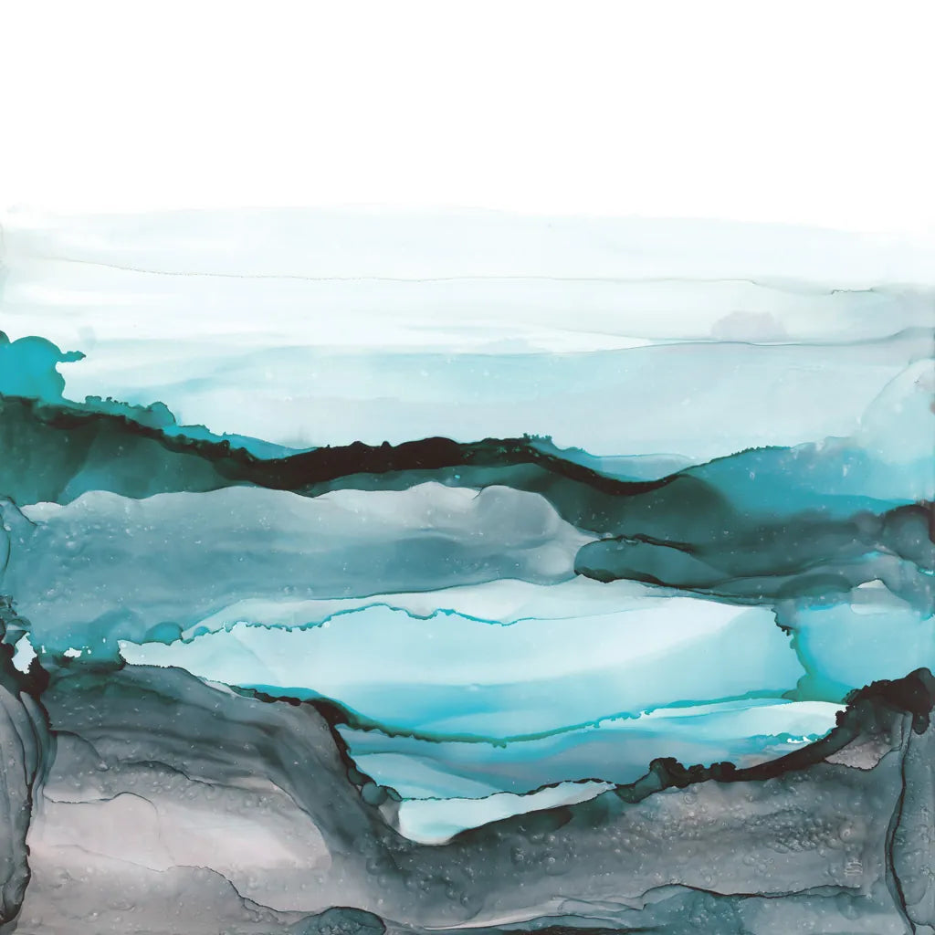 Aquascape II by Chris Paschke. SKU 75107a. Archival Giclee Fine art print for wall decor.