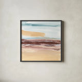 Aquatic Sky I by Chris Paschke. Shown in a sleek black glass frame for a contemporary gallery look. Available as an archival giclee rolled canvas, fine art paper, or poster print. SKU 91460a.