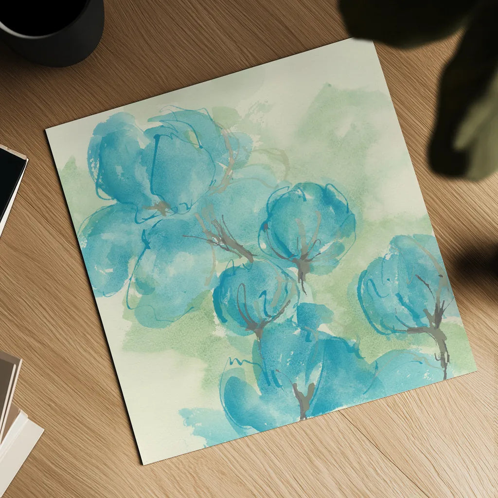 Arabian Jasmine II by Chris Paschke. Shown as a detailed flat fine art print, highlighting archival giclee quality. Available as an archival giclee rolled canvas, fine art paper, or poster print. SKU 50266a.