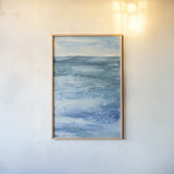 Arctic by Chris Paschke. shown as a paper print in a natural frame. Available as a archival giclee rolled canvas, fine art paper, or poster print. SKU 15142h.