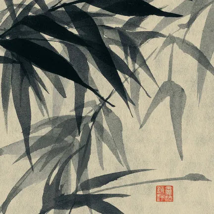 Asian Grass IV by Chris Paschke. SKU 39780a. Archival Giclee Fine art print for wall decor.