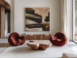 Avalanche I by Chris Paschke. Shown as extra-large giant wall art in a modern living room. Available as an archival giclee rolled canvas, fine art paper, or poster print. SKU 95454a.