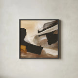Avalanche II by Chris Paschke. Shown in a sleek black glass frame for a contemporary gallery look. Available as an archival giclee rolled canvas, fine art paper, or poster print. SKU 95455a.