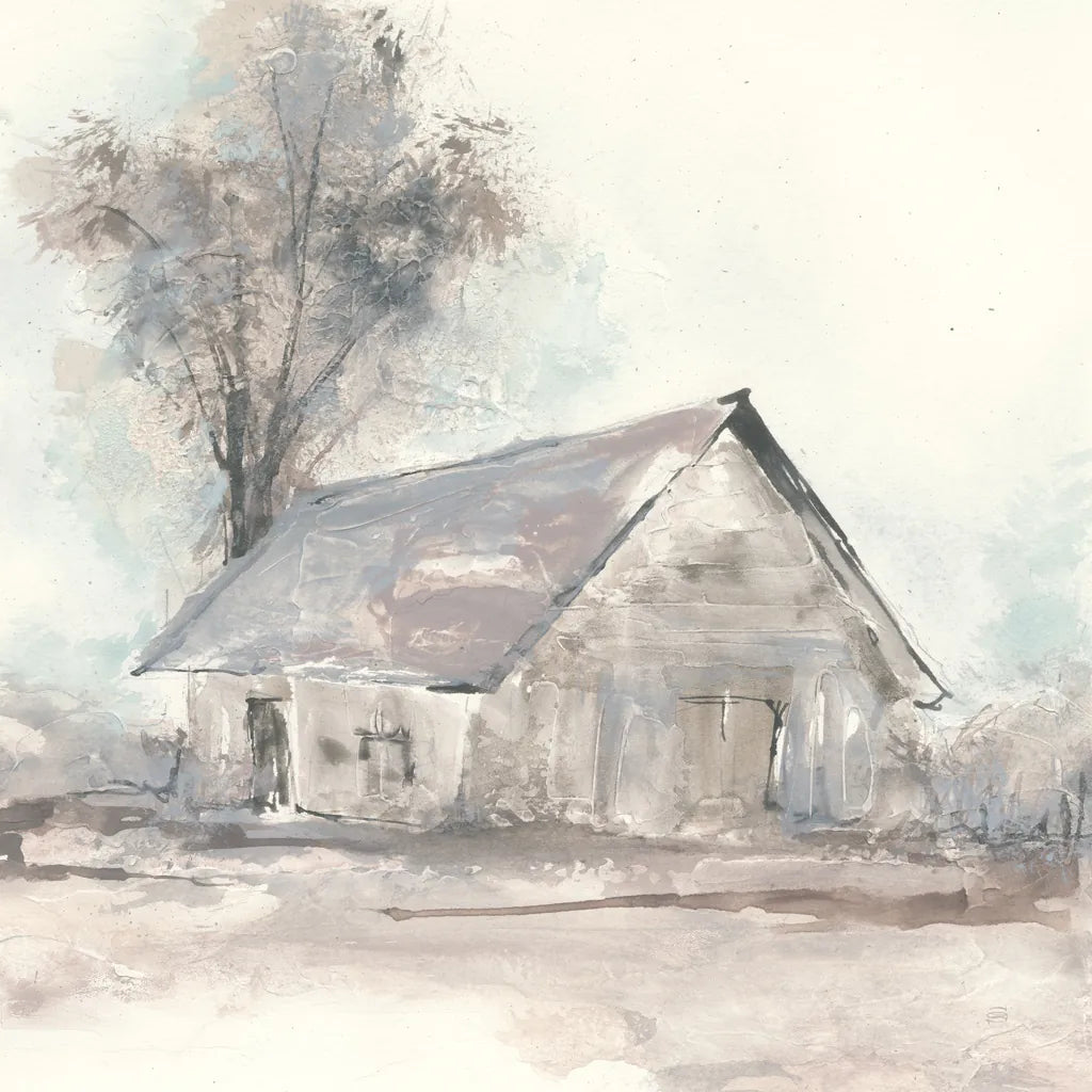 Barn III by Chris Paschke. SKU 46692a. Archival Giclee Fine art print for wall decor.