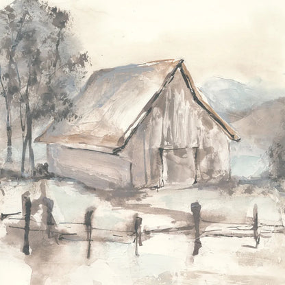 Barn VII by Chris Paschke. SKU 46696a. Archival Giclee Fine art print for wall decor.