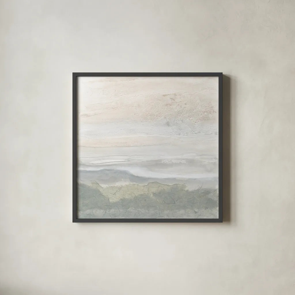 Beyond the Brush I by Chris Paschke. Shown in a sleek black glass frame for a contemporary gallery look. Available as an archival giclee rolled canvas, fine art paper, or poster print. SKU 78470a.