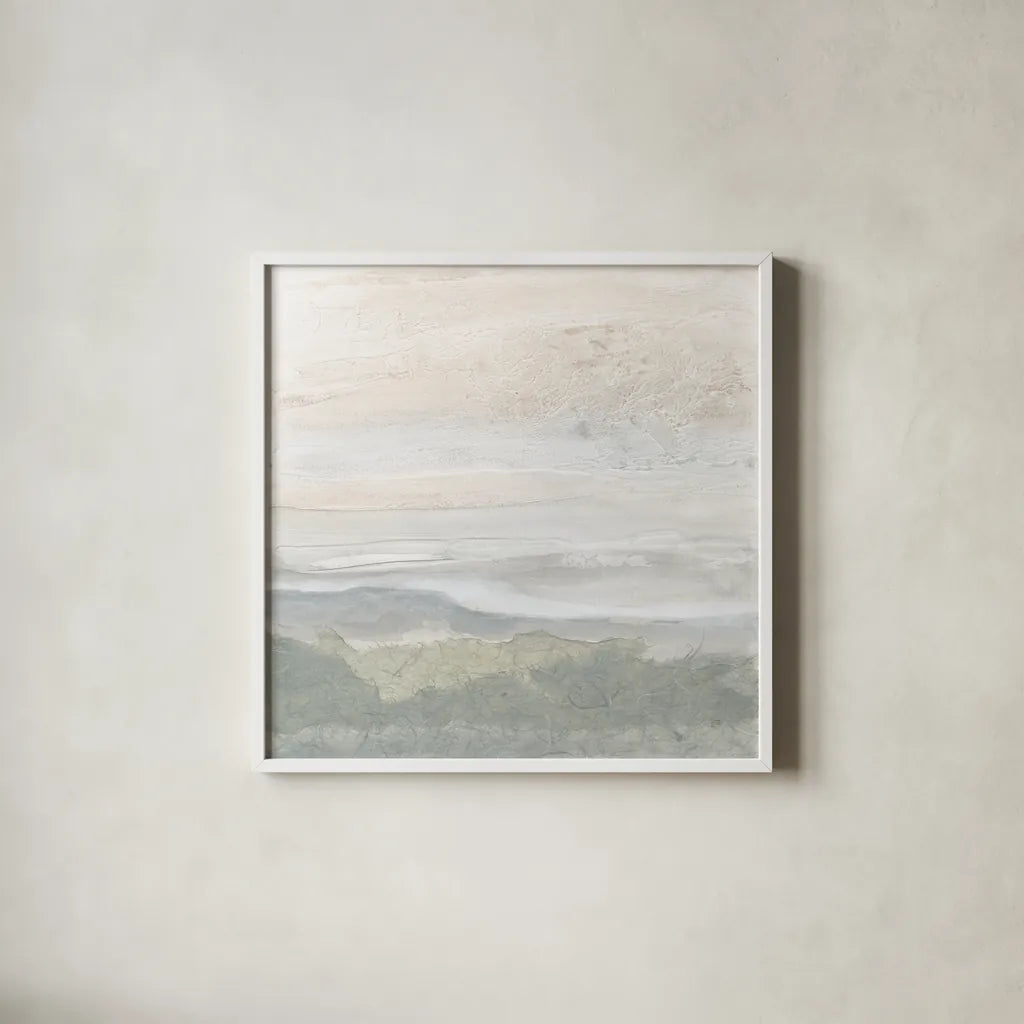 Beyond the Brush I by Chris Paschke. Shown in a crisp white glass frame for a clean and minimalist style. Available as an archival giclee rolled canvas, fine art paper, or poster print. SKU 78470a.