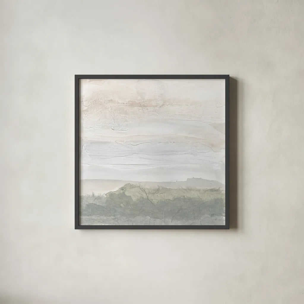 Beyond the Brush II by Chris Paschke. Shown in a sleek black glass frame for a contemporary gallery look. Available as an archival giclee rolled canvas, fine art paper, or poster print. SKU 78471a.