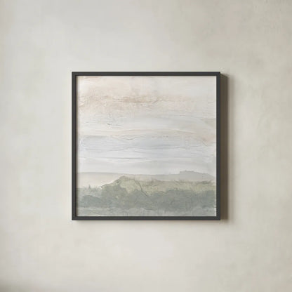 Beyond the Brush II by Chris Paschke. Shown in a sleek black glass frame for a contemporary gallery look. Available as an archival giclee rolled canvas, fine art paper, or poster print. SKU 78471a.