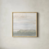 Beyond the Brush II by Chris Paschke. Shown in a natural wood glass frame for a timeless modern aesthetic. Available as an archival giclee rolled canvas, fine art paper, or poster print. SKU 78471a.