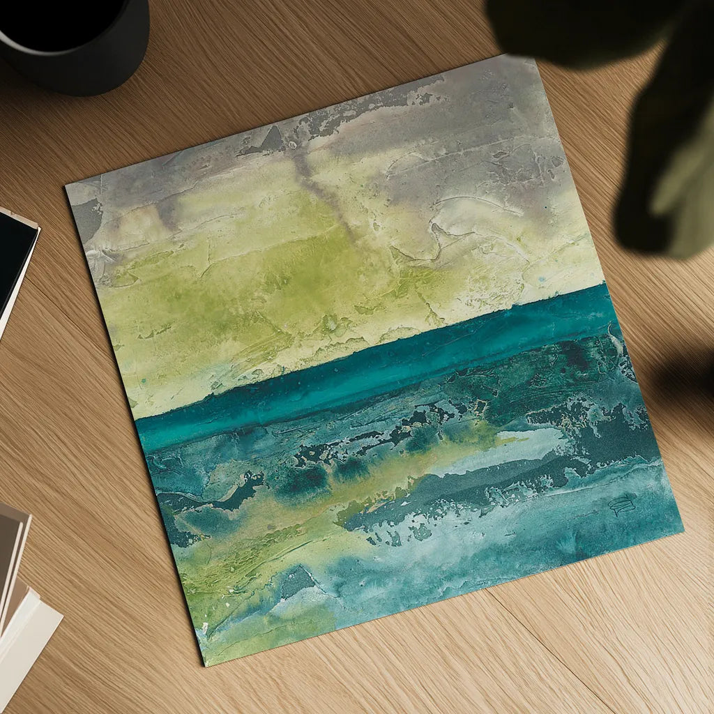 Beyond the Horizon I by Chris Paschke. Shown as a detailed flat fine art print, highlighting archival giclee quality. Available as an archival giclee rolled canvas, fine art paper, or poster print. SKU 16211a.