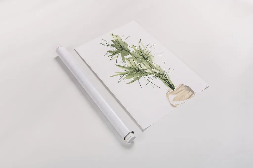 Biophilic III by Chris Paschke. shown as a rolled paper print. Available as archival giclee rolled canvas, fine art paper, or poster print. SKU 94774h.