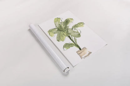 Biophilic IV by Chris Paschke. shown as a rolled paper print. Available as archival giclee rolled canvas, fine art paper, or poster print. SKU 94775h.