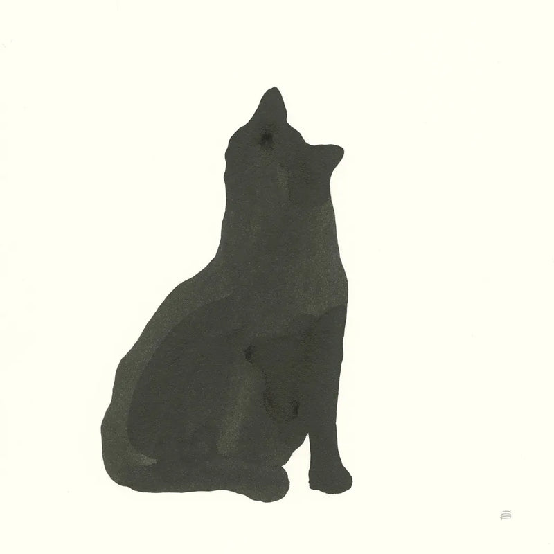 Black Cat I by Chris Paschke. SKU 56269a. Archival Giclee Fine art print for wall decor.
