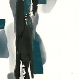 Black and Dark Teal II by Chris Paschke. SKU 59284a. Archival Giclee Fine art print for wall decor.
