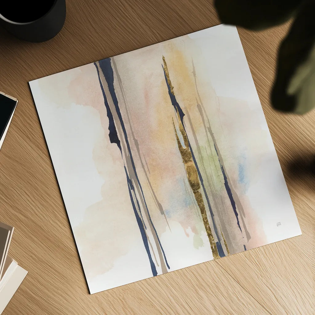 Black and Pastel I by Chris Paschke. Shown as a detailed flat fine art print, highlighting archival giclee quality. Available as an archival giclee rolled canvas, fine art paper, or poster print. SKU 94794a.