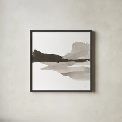 Black and White Classic I by Chris Paschke. Shown in a sleek black glass frame for a contemporary gallery look. Available as an archival giclee rolled canvas, fine art paper, or poster print. SKU 71872a.