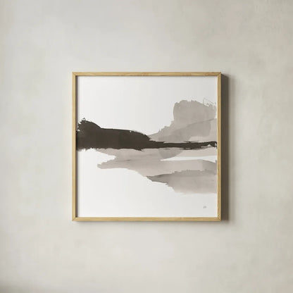 Black and White Classic I by Chris Paschke. Shown in a natural wood glass frame for a timeless modern aesthetic. Available as an archival giclee rolled canvas, fine art paper, or poster print. SKU 71872a.