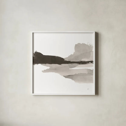 Black and White Classic I by Chris Paschke. Shown in a crisp white glass frame for a clean and minimalist style. Available as an archival giclee rolled canvas, fine art paper, or poster print. SKU 71872a.