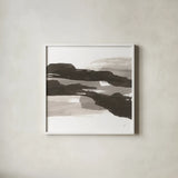 Black and White Classic III by Chris Paschke. Shown in a crisp white glass frame for a clean and minimalist style. Available as an archival giclee rolled canvas, fine art paper, or poster print. SKU 71874a.