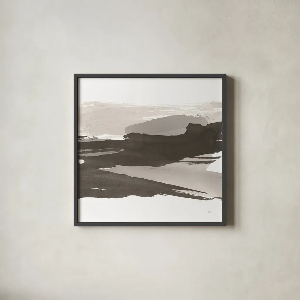 Black and White Classic IV by Chris Paschke. Shown in a sleek black glass frame for a contemporary gallery look. Available as an archival giclee rolled canvas, fine art paper, or poster print. SKU 71875a.