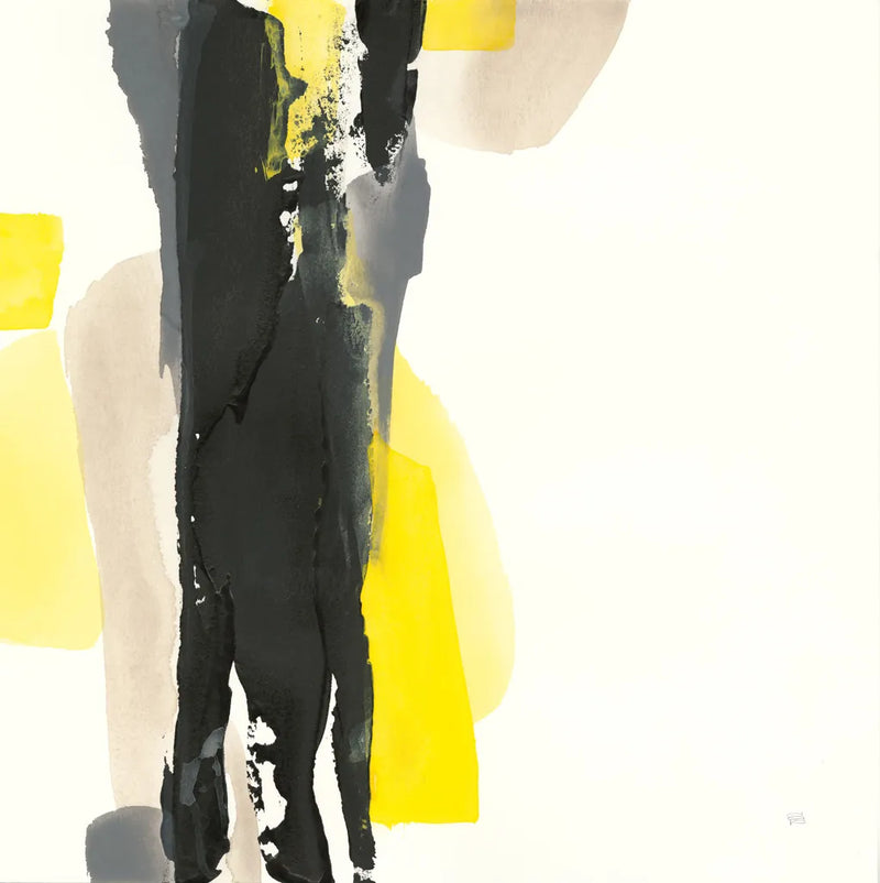 Black and Yellow II by Chris Paschke. SKU 32534a. Archival Giclee Fine art print for wall decor.