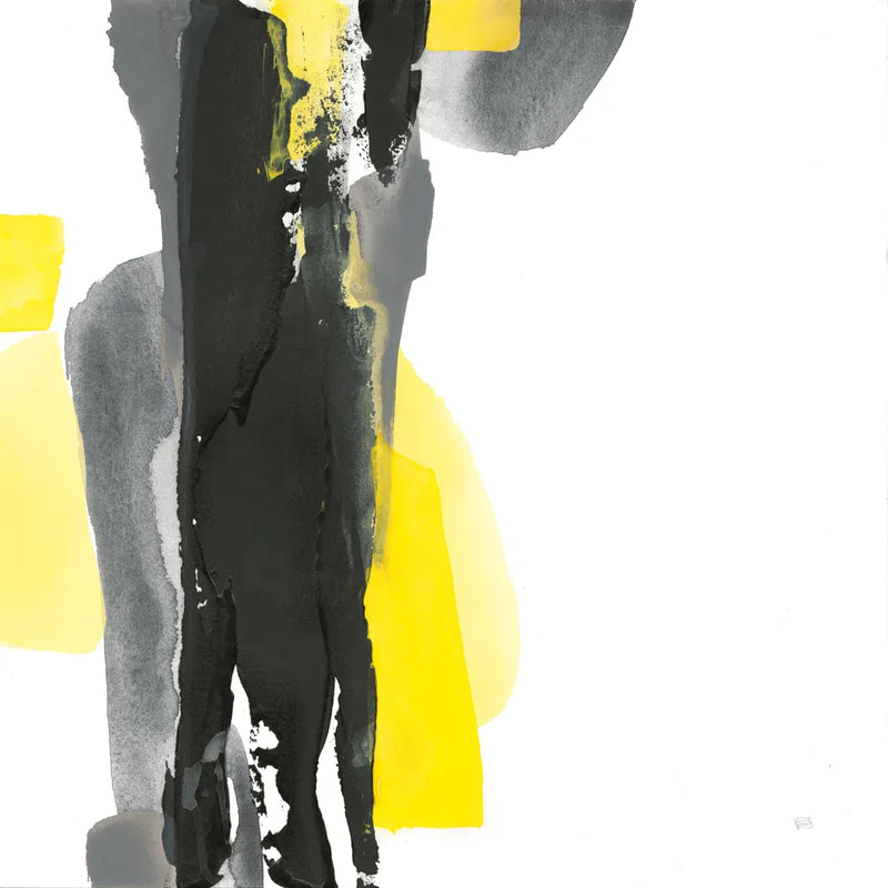 Black and Yellow II v2 by Chris Paschke. SKU 38512a. Archival Giclee Fine art print for wall decor.