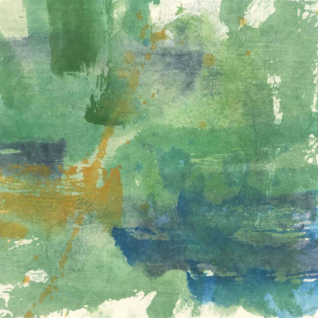 Blue Accent I by Chris Paschke. SKU 37167a. Archival Giclee Fine art print for wall decor.