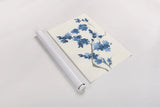 Blue Branch III by Chris Paschke. shown as a rolled paper print. Available as archival giclee rolled canvas, fine art paper, or poster print. SKU 55061h.