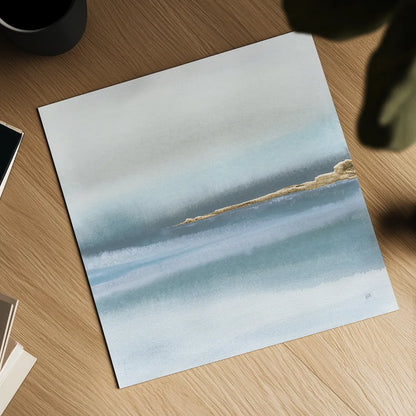 Blue Earth I by Chris Paschke. Shown as a detailed flat fine art print, highlighting archival giclee quality. Available as an archival giclee rolled canvas, fine art paper, or poster print. SKU 74884a.
