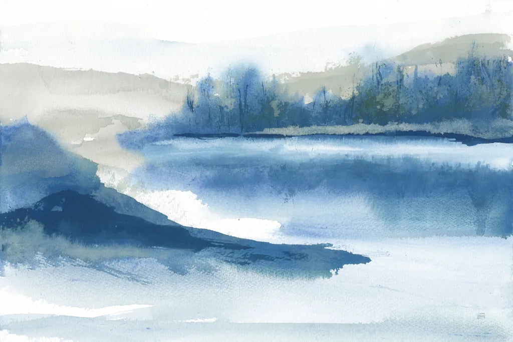 Blue Fog I by Chris Paschke. SKU 83105i. Archival Giclee Fine art print for wall decor.