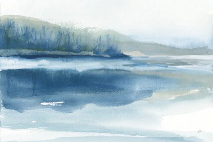 Blue Fog II by Chris Paschke. SKU 83106i. Archival Giclee Fine art print for wall decor.