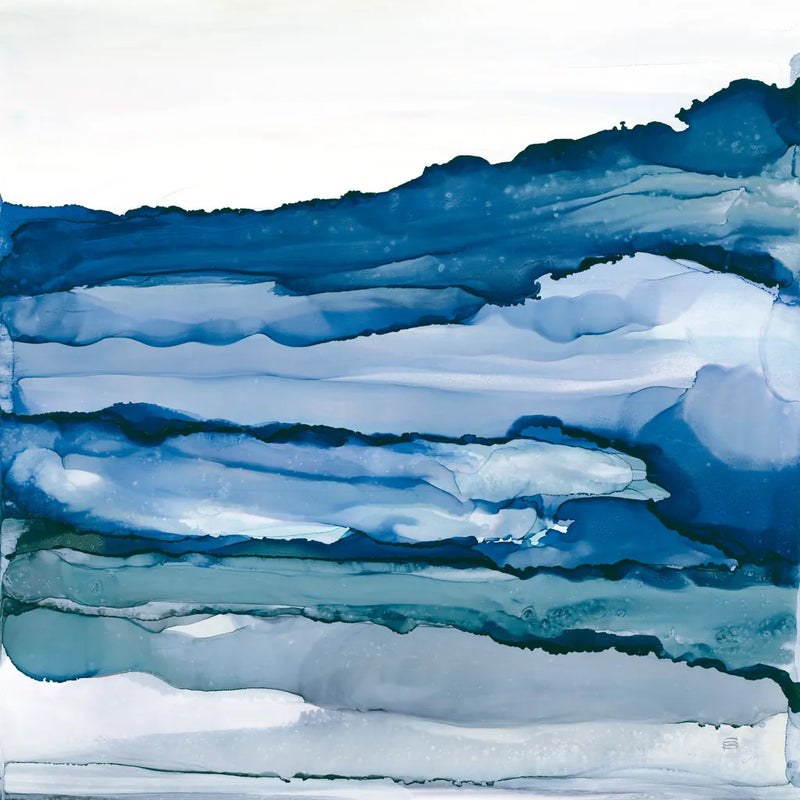 Blue Grayscape III by Chris Paschke. SKU 68785a. Archival Giclee Fine art print for wall decor.